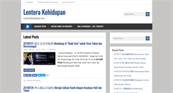 Desktop Screenshot of lenterakehidupan.com