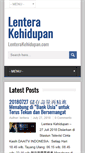 Mobile Screenshot of lenterakehidupan.com